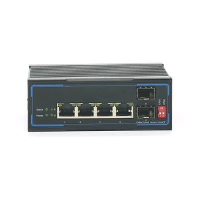 10 / βιομηχανικός διοικούμενος Ethernet διακόπτης 100/1000/10000m SFP με το σημείο εισόδου RJ45