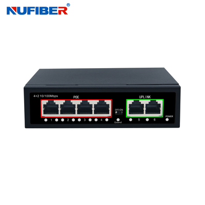 8xFE δύναμη λιμένων ανερχόμενων ζεύξεων UTP σημείου εισόδου + 2FE άνω του σημείου εισόδου διακοπτών Ethernet για τις κάμερες CCTV IP